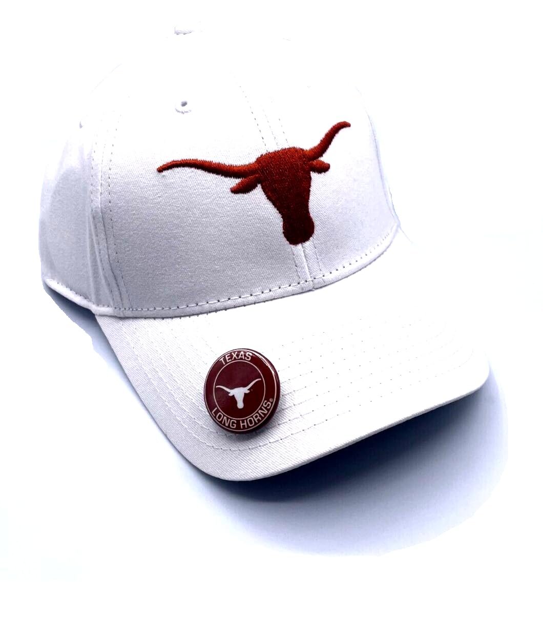 Texas University MVP Classic Edition Hat Embroidered Team Logo Adjustable Structured Cap (Charcoal)