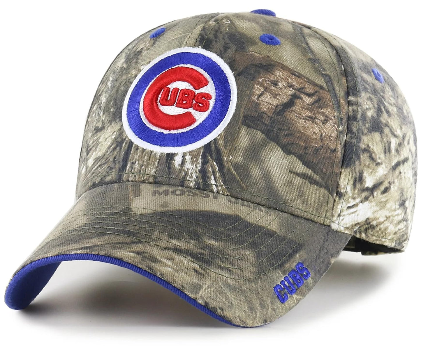 Chicago Cubs Hat Camo MVP Structured Style MLB Baseball Team Logo Cap New