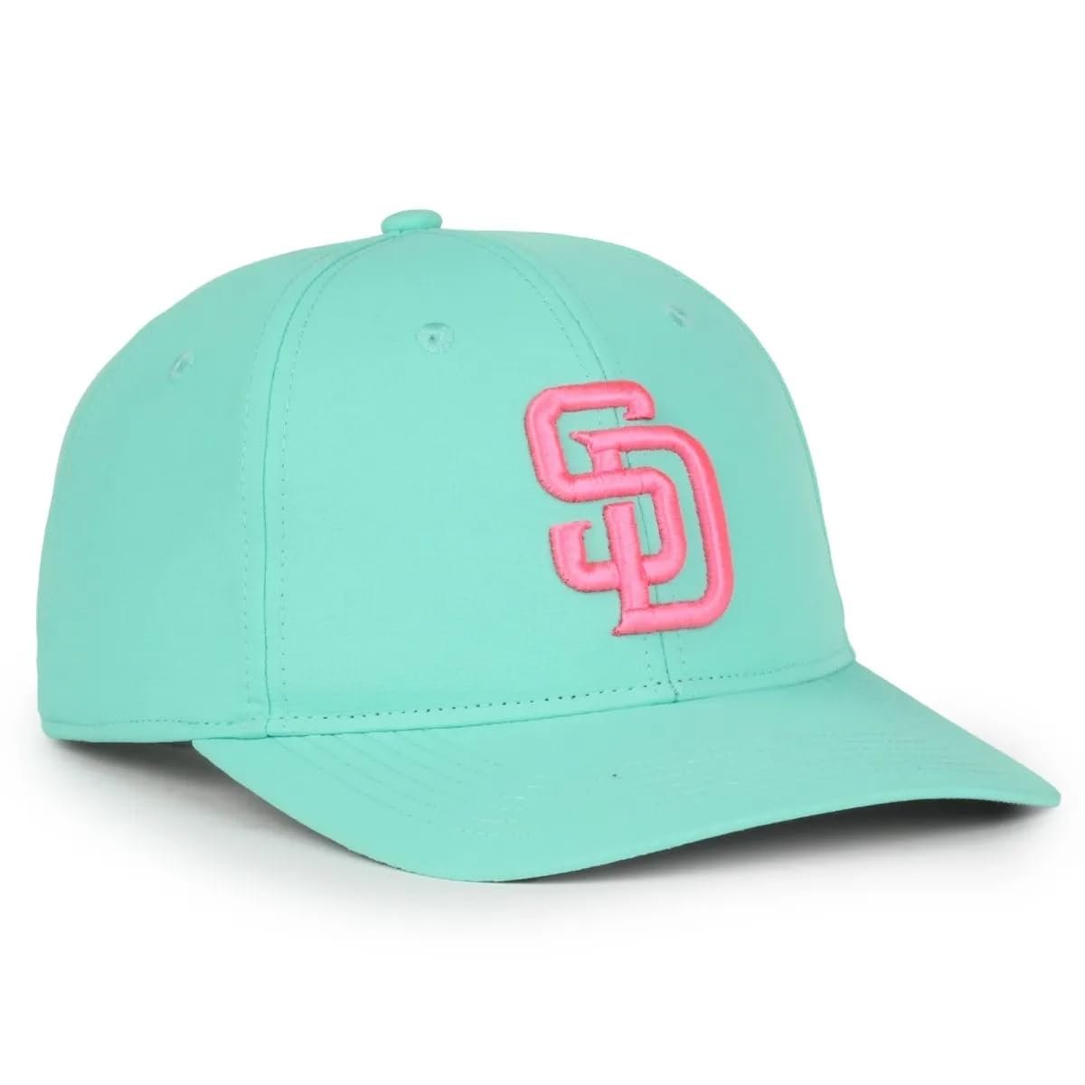 Officially Licensed San Diego Youth Boys Girls City Connect Baseball Hat Classic Edition Team Logo Adjustable MVP Cap Multicolor