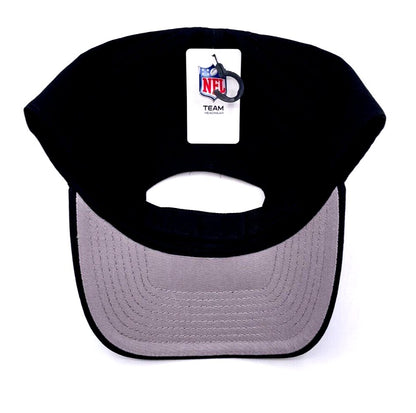 Baltimore Ravens Hat Solid Black MVP Structured NFL Football Team Logo Cap New