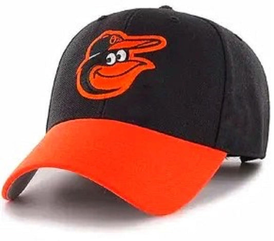 Baltimore Orioles Hat Two Tone MVP Structured MLB Baseball Team Logo Cap New