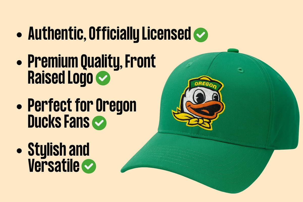 Oregon University Team Hat Classic Embroidered Adjustable MVP Cap Multicolor