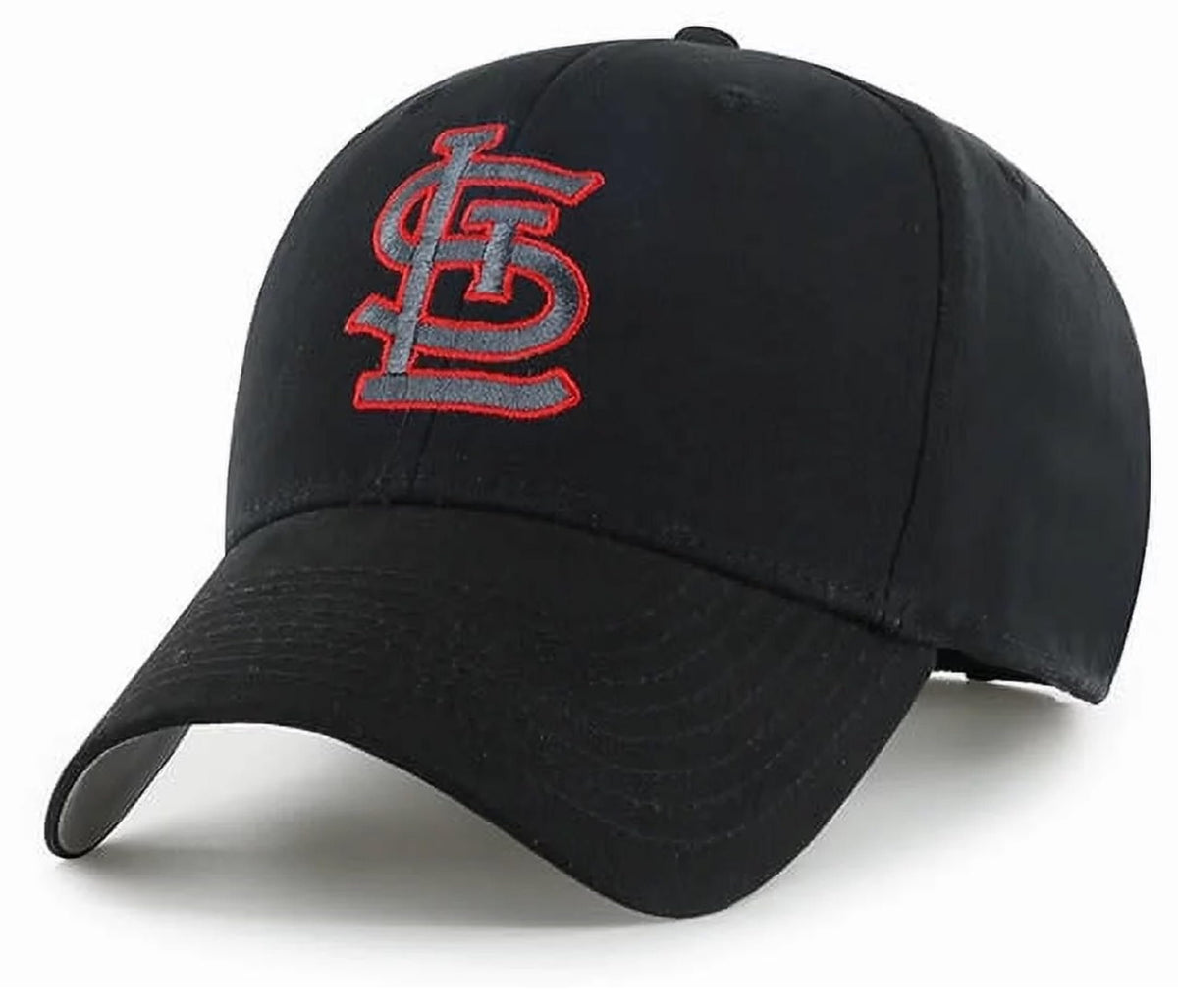 Officially Licensed St. Louis Youth Boys Girls Baseball Hat Classic Edition Black MVP Kids Adjustable STL Team Logo Cap