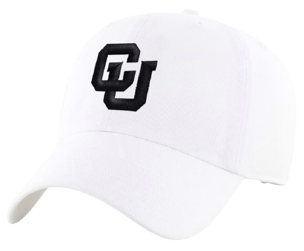 Officially Licensed University Colorado Hat Adjustable Classic Buffaloes Cap (Two Tone)