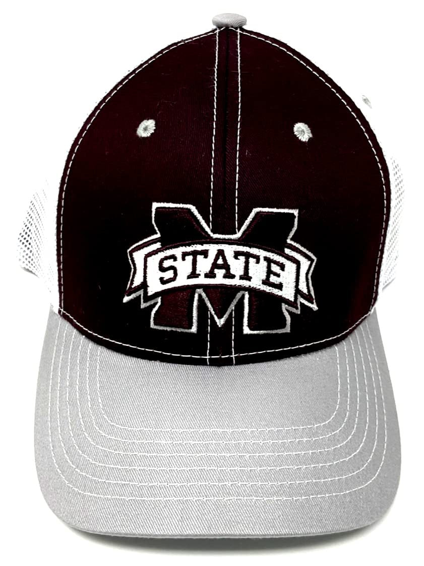 University Mississippi State Hat Adjustable Classic Bulldogs Cap Multicolor