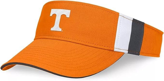 Offically Licensed Tennessee Hat Classic Vols Adjustable MVP Visor Team Logo Cap