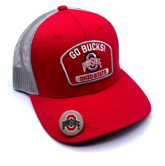 Ohio State Hat Adjustable Embroidered Mesh Trucker Classic Team Cap Multicolor