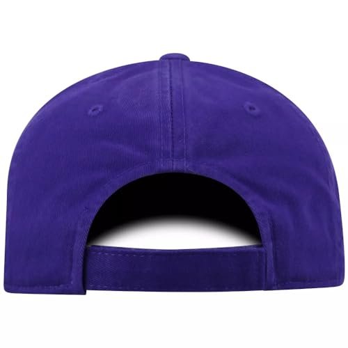 Kansas State Classic Edition Hat Adjustable Relaxed Fit Embroidered Team Logo Cap (Purple)