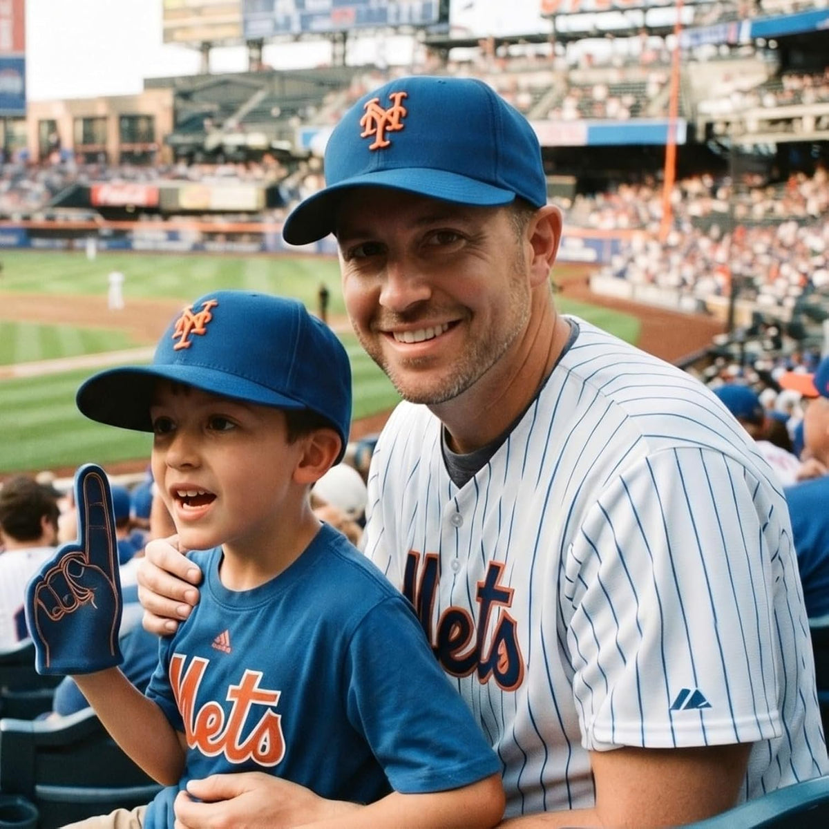 New York Mets MLB Youth MVP Hat Royal Blue Cap for Boys and Girls