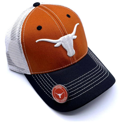 Texas University Mesh Trucker Hat Classic Adjustable Team Logo Snapback Cap (Multicolor)