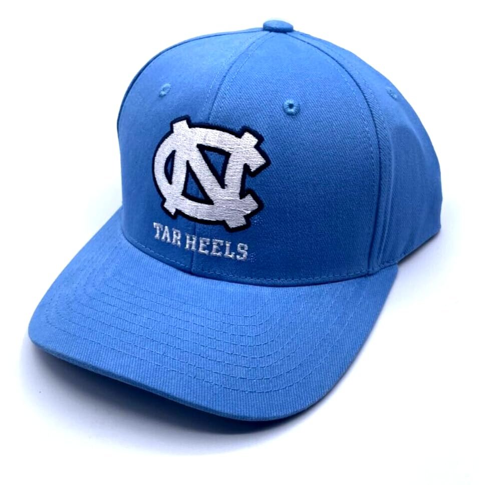 North Carolina MVP Hat Classic Tar Heels Adjustable Team Logo Cap (Blue)