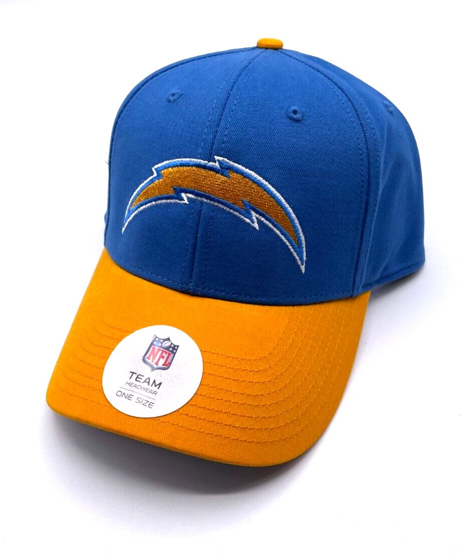 Los Angeles Chargers Hat Two Tone MVP Authentic LA NFL Football Team Logo New Cap