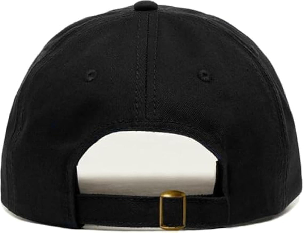 Oregon Ducks Relaxed Fit Black Hat with Iconic White Logo, Unisex Cap