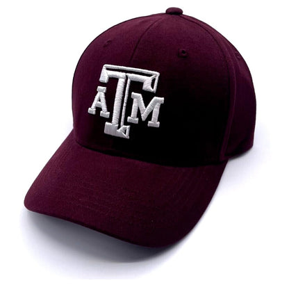 Texas Aggies Classic Edition MVP Hat Adjustable A&M Team Logo Structured Cap (Maroon)