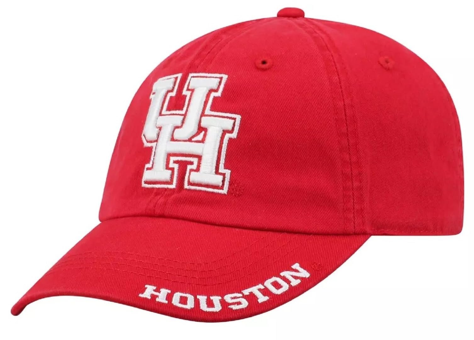 Officially Licensed University Houston Classic Edition Hat Adjustable Cougars Team Logo Relaxed Fit Embroidered Cap