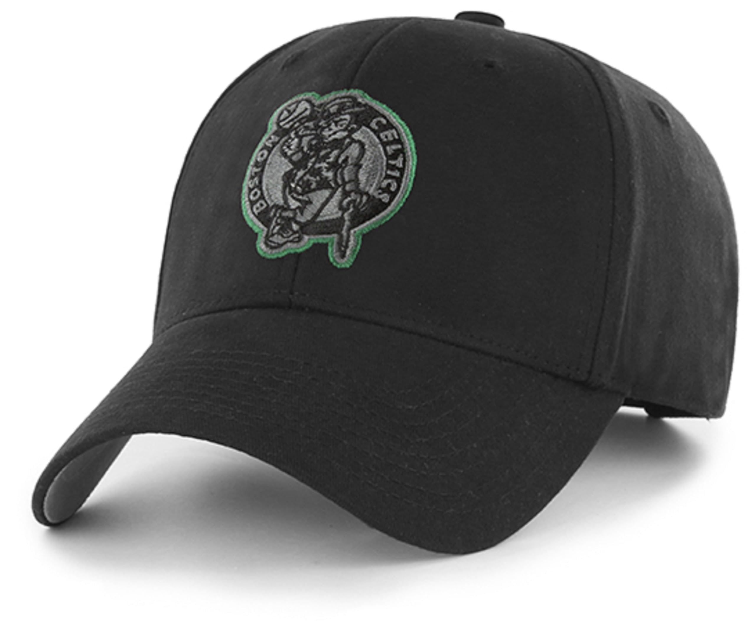 Officially Licensed Boston Basketball MVP Black Hat Classic Team Adjustable Embroidered Logo Cap