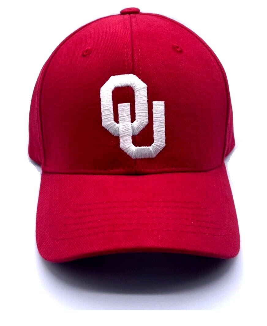 Oklahoma University MVP Hat Classic Edition Adjustable Team Logo Cap (Gray)