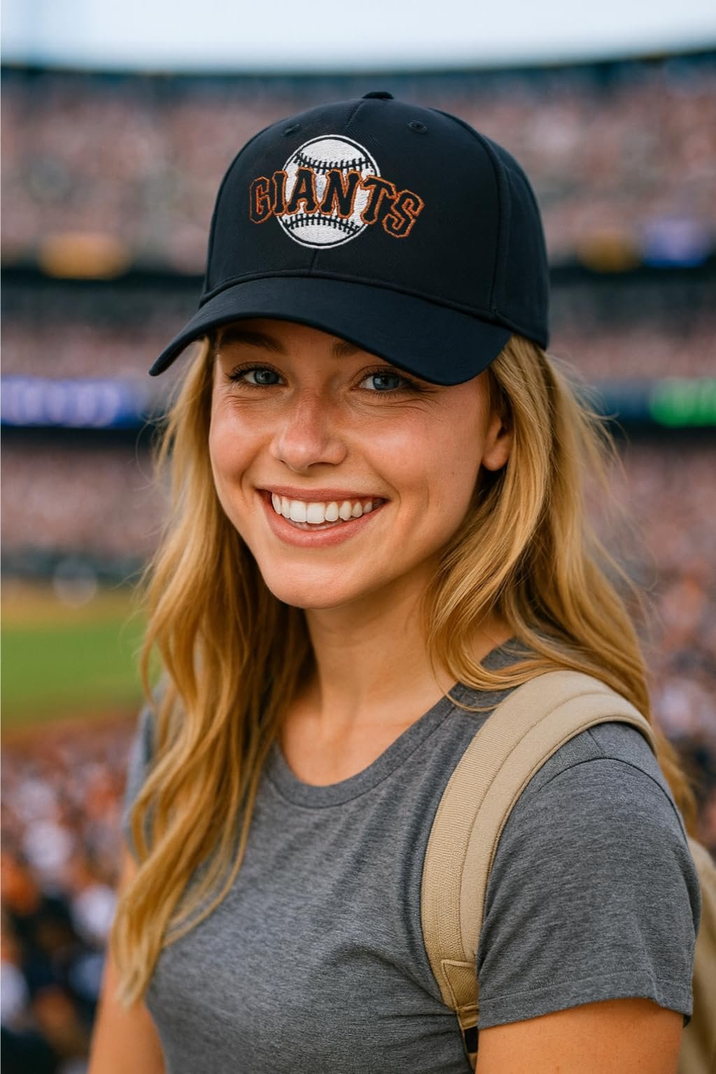 Officially Licensed San Francisco Giants Baseball Classic Edition Legacy MVP Hat Classic SF Primary Home Team Embroidered Logo Black/Orange Adjustable Structured Sports Ball Cap