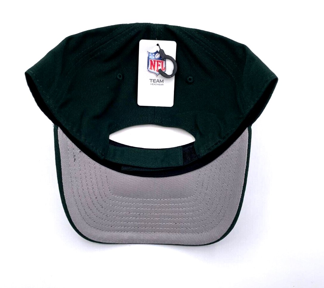 Green Bay Packers Hat Solid MVP Structured Style NFL Football Team Logo Cap New