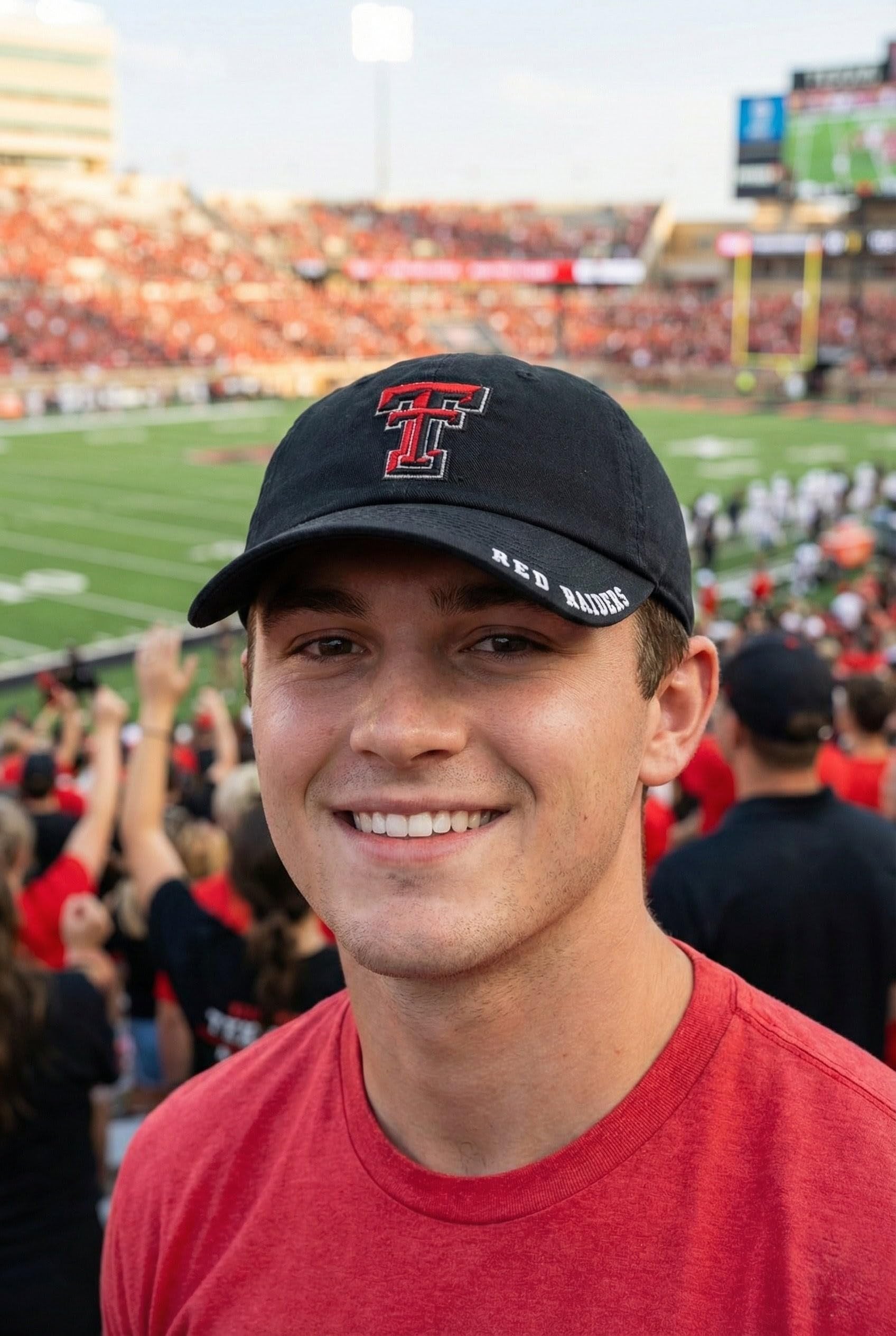Officially Licensed Texas Tech Hat Classic Edition Adjustable Relaxed Fit Embroidered Team Logo University Cap