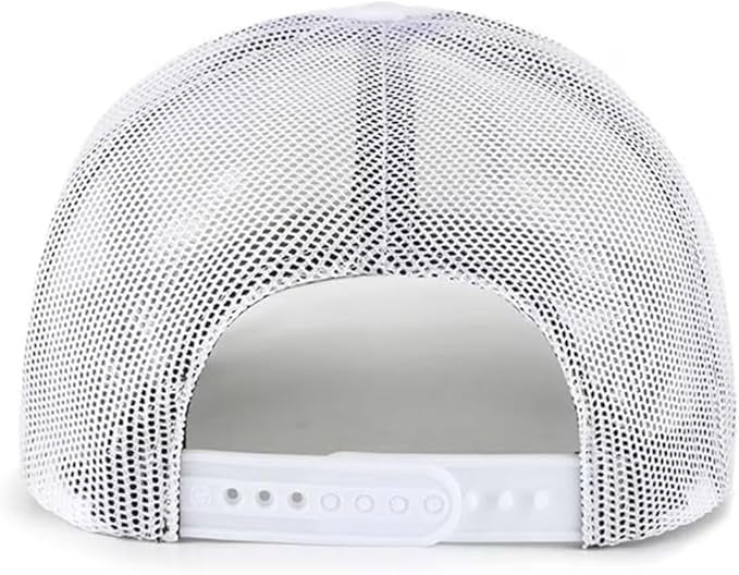 Officially Licensed UNC Tar Heels Hat Classic Mesh Trucker White/Blue Tar Heels Adjustable University North Carolina Team Logo Structured Snapback Baseball Sports Cap