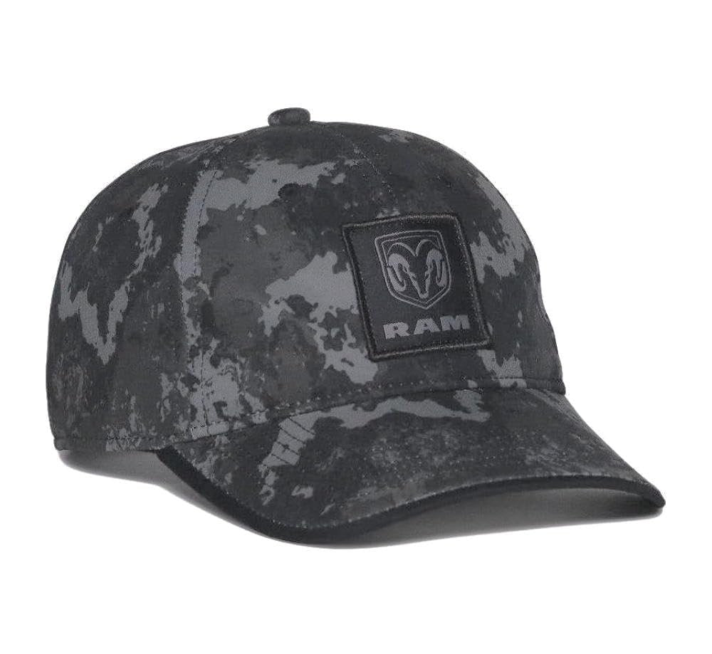 Outdoor Cap Standard RAM14A Veil Poseidon (Tac Black), One Size Fits