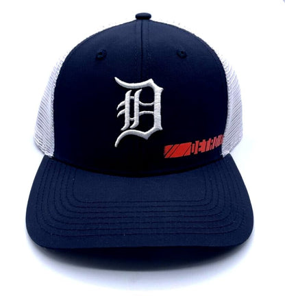 Detroit Tigers Hat Mesh Trucker Style MLB Baseball Team Logo Two Tone Ball Cap New