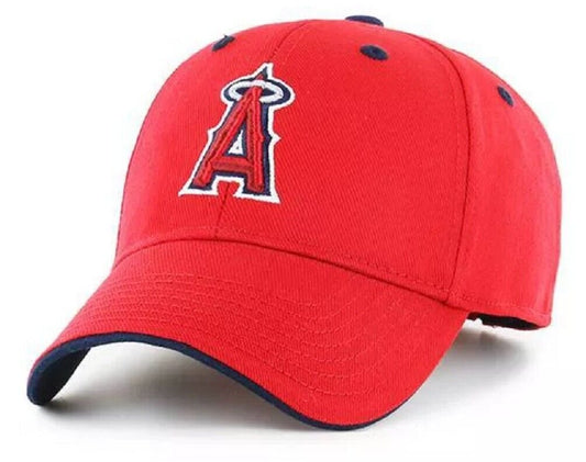 LA ANGELS MONEY MAKER RED HAT MVP AUTHENTIC MLB BASEBALL TEAM NEW ADJUSTABLE CAP