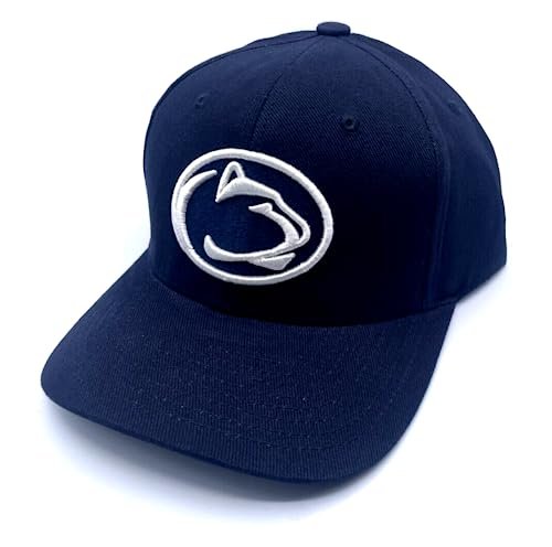 Penn State Classic Edition MVP Hat Embroidered Team Logo Adjustable Cap (Blue)
