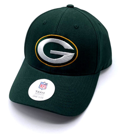 GREEN BAY PACKERS GREEN HAT MVP AUTHENTIC NFL FOOTBALL TEAM ADJUSTABLE CAP NEW