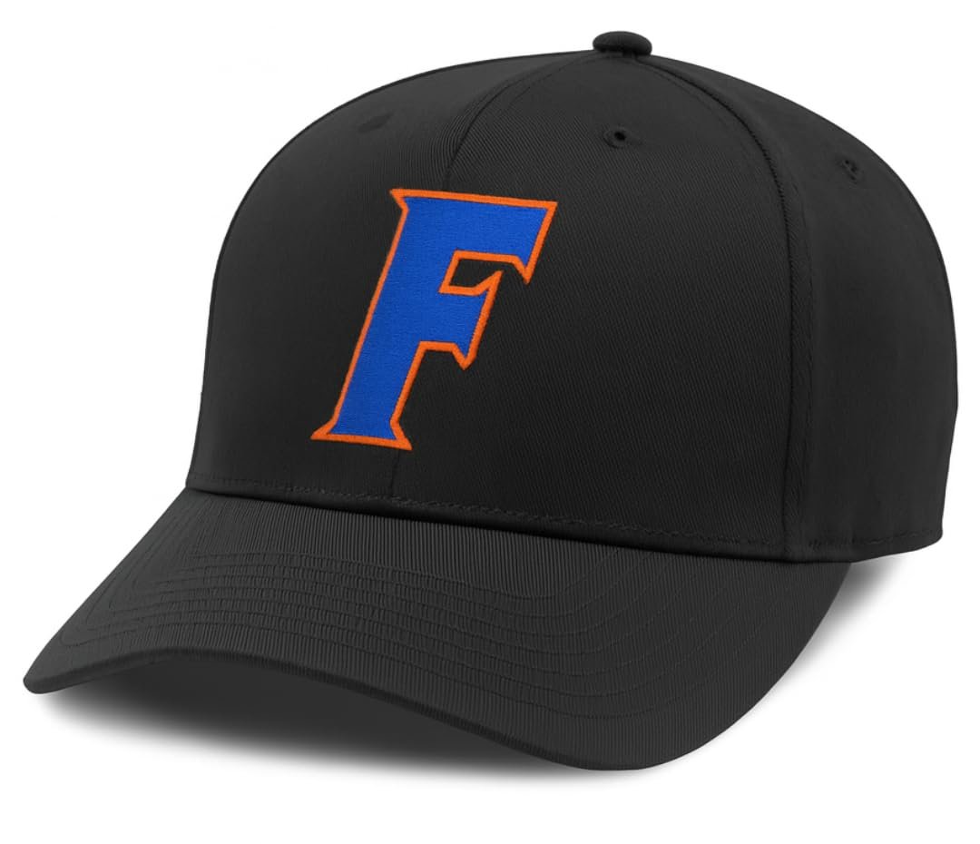 Officially Licensed University Florida Gators Baseball Hat Classic Edition Black MVP Adjustable Embroidered Team Logo Snapback Sports Ball Cap