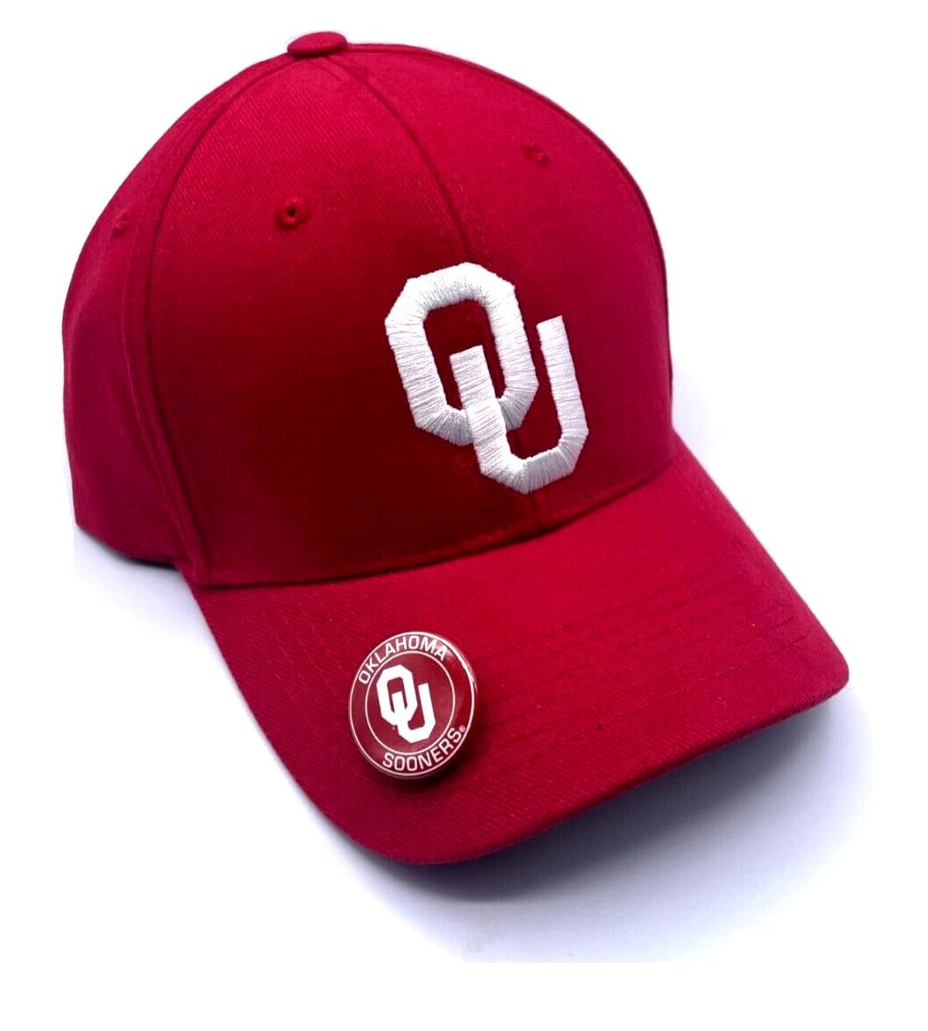 Oklahoma University MVP Hat Classic Edition Adjustable Team Logo Cap (Gray)