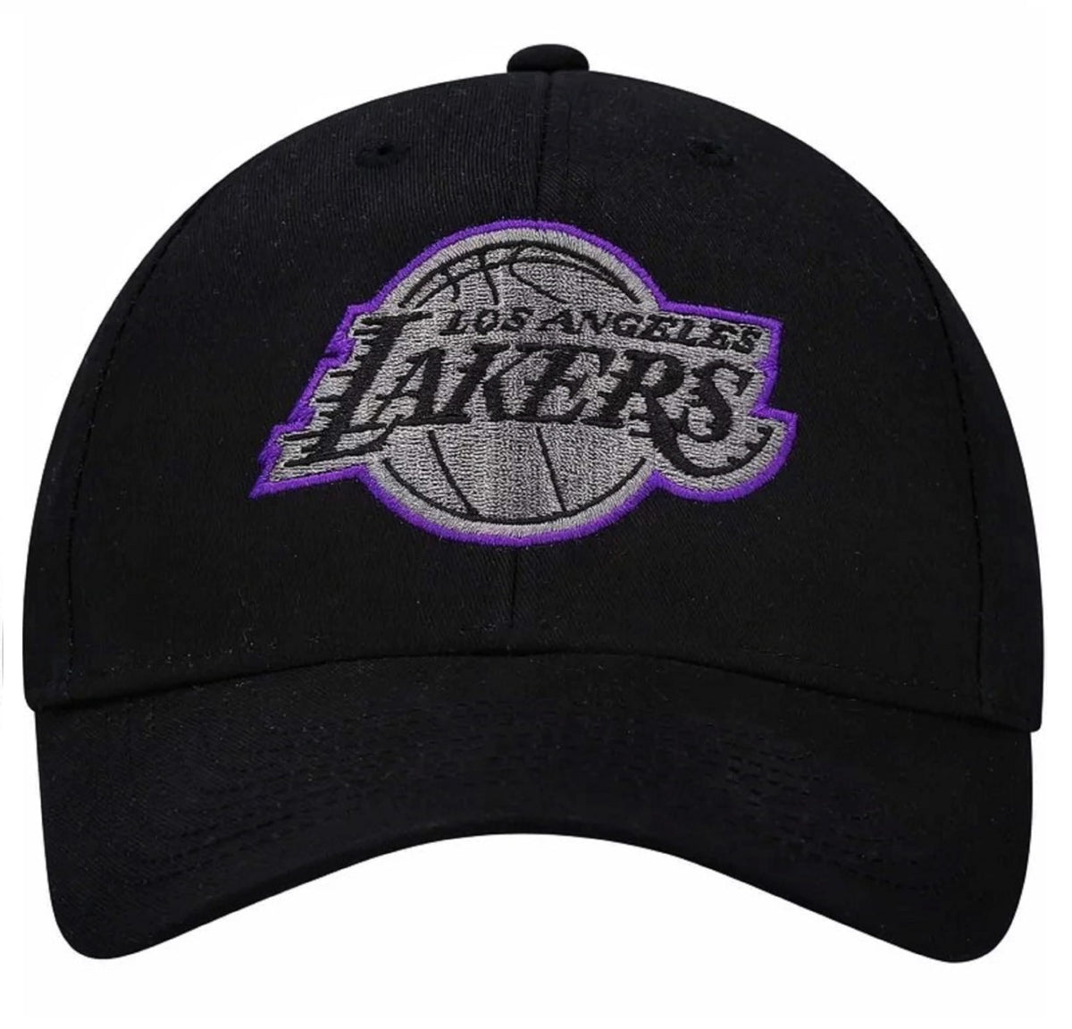 Officially Licensed Los Angeles MVP Basketball Hat Classic Edition Adjustable Team Logo Embroidered Black Cap