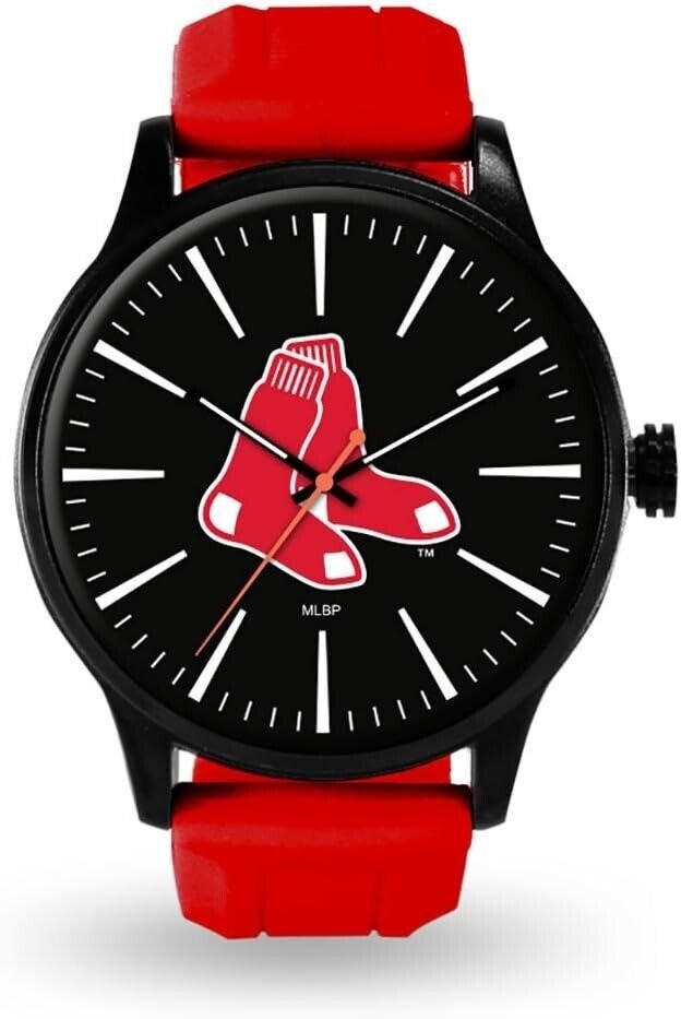 Boston Red Sox Sports Watch Sparo Adjustable Silicone Authentic MLB Baseball Team Logo New