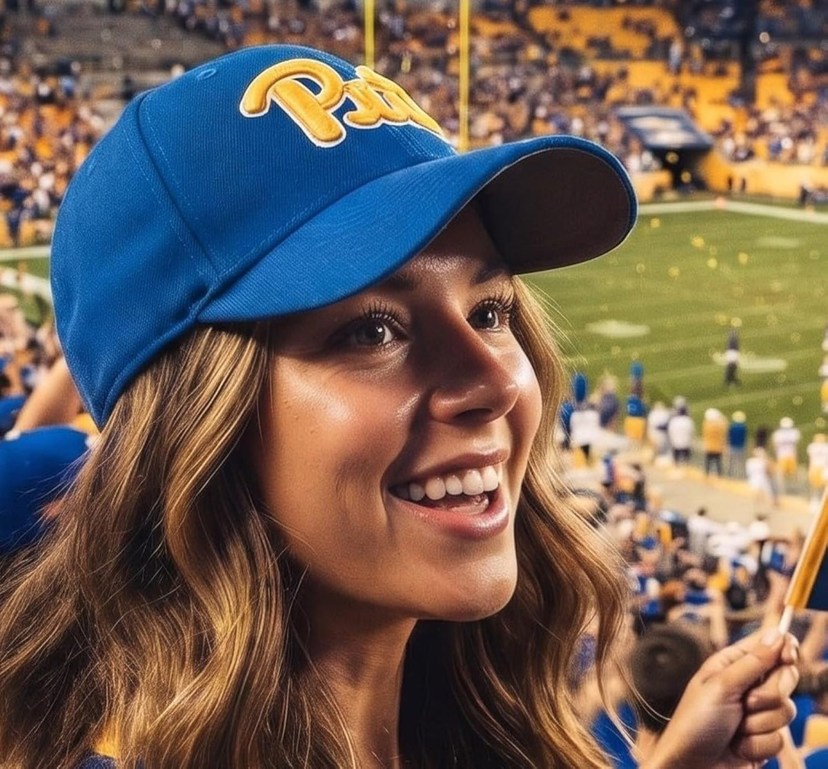 University of Pittsburgh Panthers Royal Blue MVP Hat Embroidered Pitt Logo