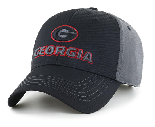 University Georgia Hat Classic Two-Tone Adjustable Bulldogs Embroidered Team Logo Cap