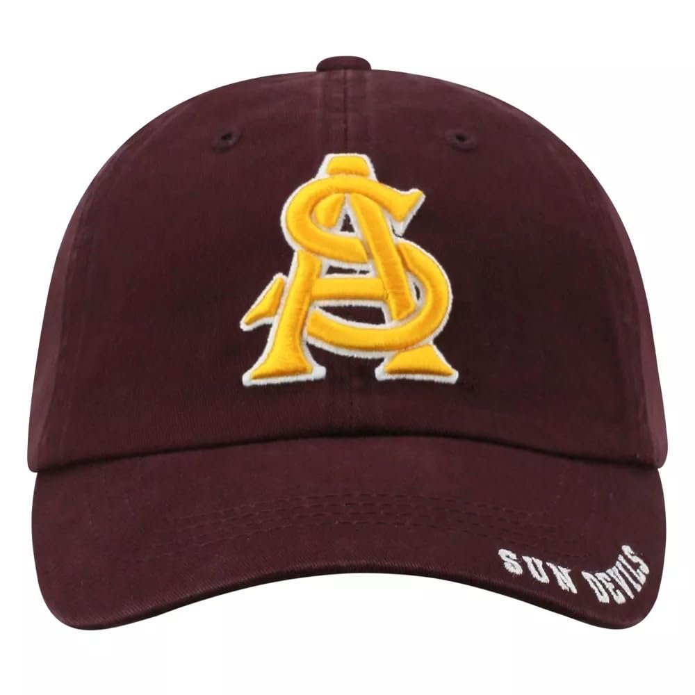 Officially Licensed Arizona State Classic Edition Hat Adjustable Relaxed Fit Embroidered Team Logo University Cap