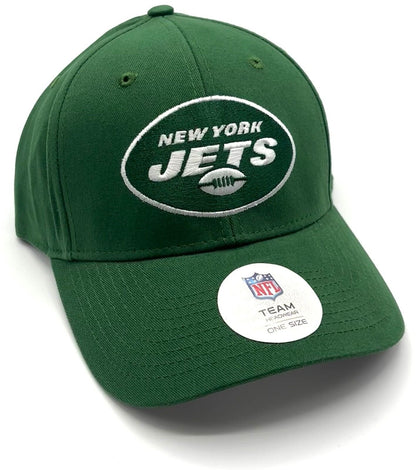 NEW YORK JETS HAT NY GREEN LOGO MVP AUTHENTIC NFL FOOTBALL TEAM LICENSED CAP NEW