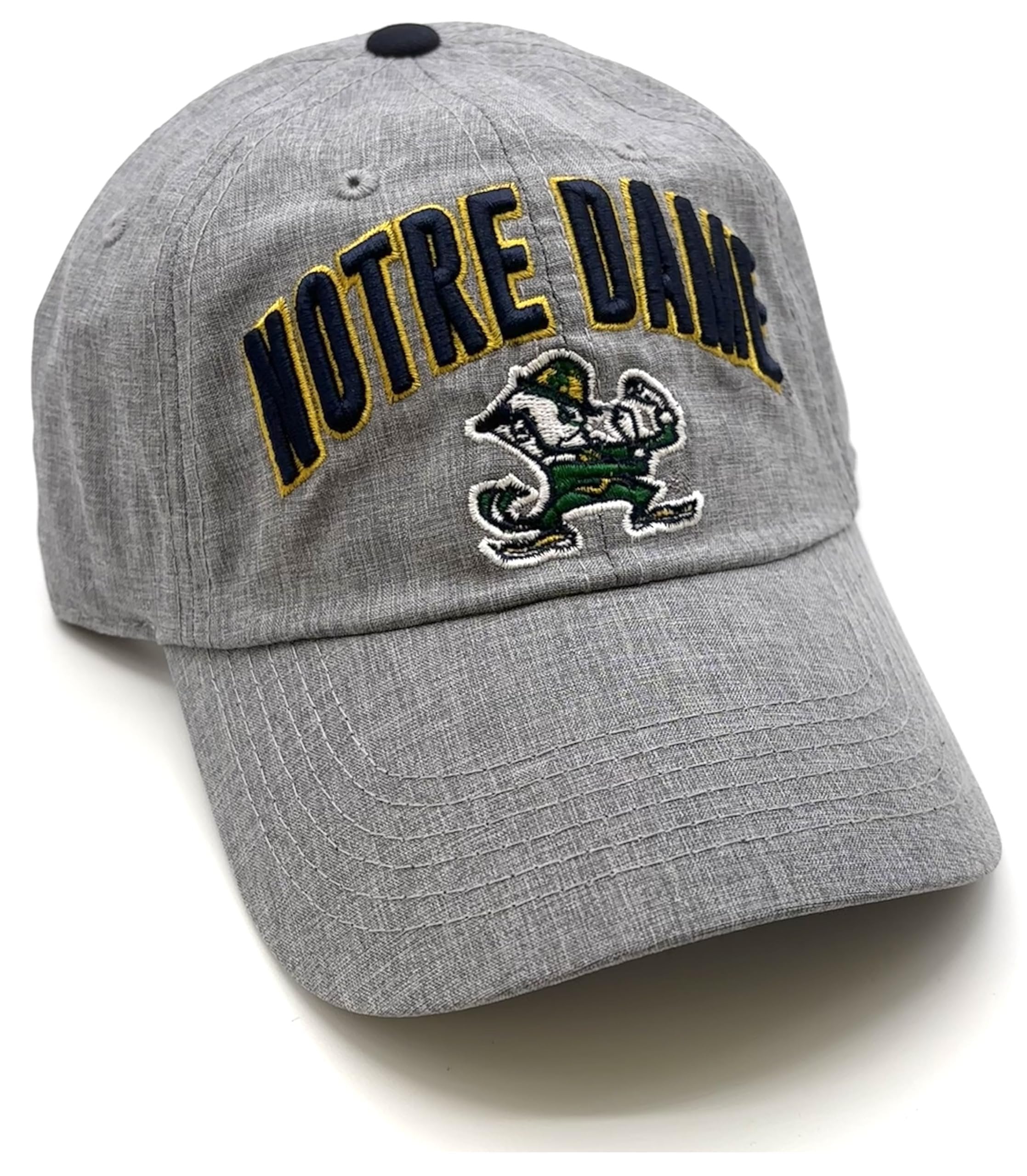 Officially Licensed Notre Dame Hat Classic Relaxed Fit Adjustable Irish Team Logo Embroidered Cap