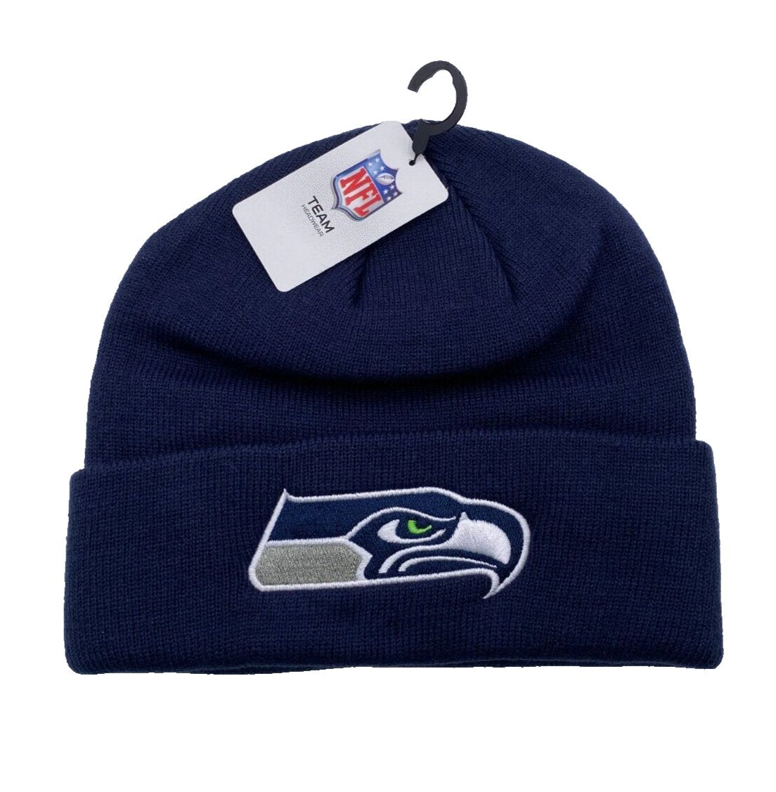 SEATTLE SEAHAWKS BEANIE BLUE HAT MVP AUTHENTIC NFL FOOTBALL TEAM KNIT CAP NEW