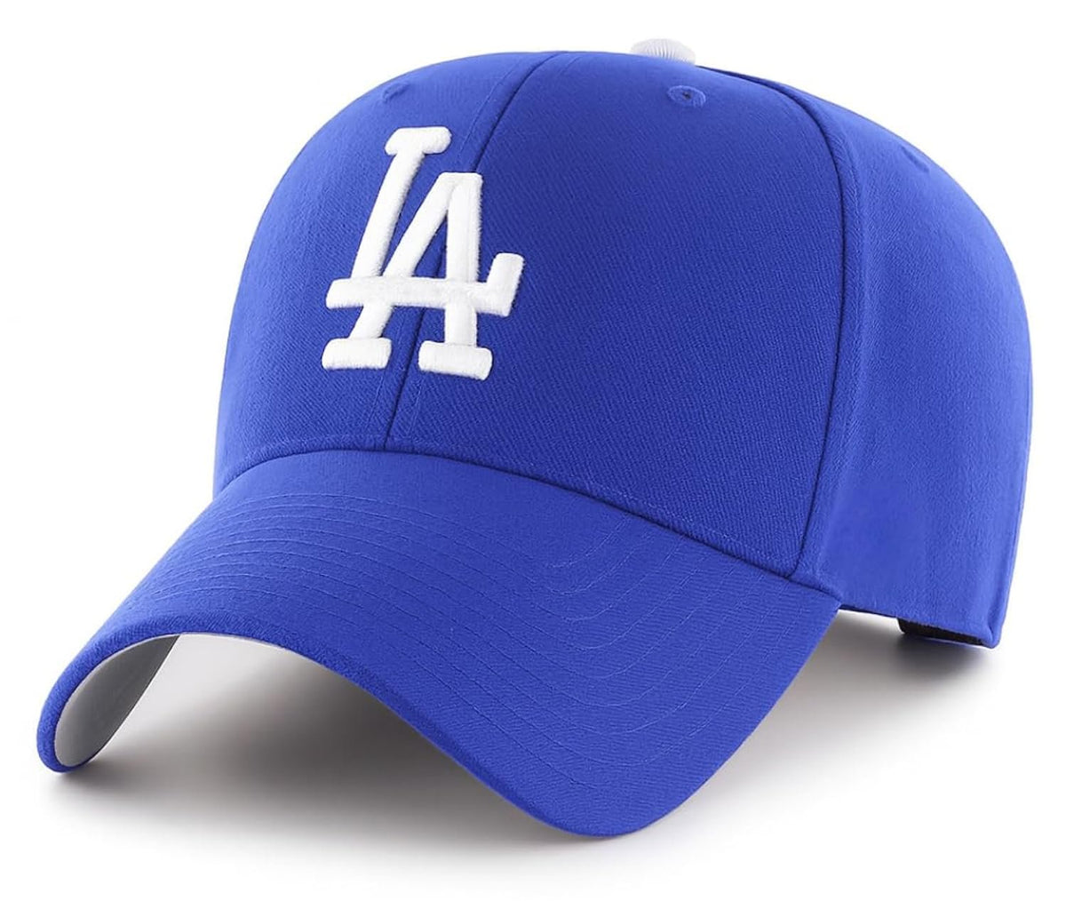 Los Angeles Dodgers Classic Royal Blue MVP Hat with Iconic LA Logo Embroidery Adjustable Sports Cap