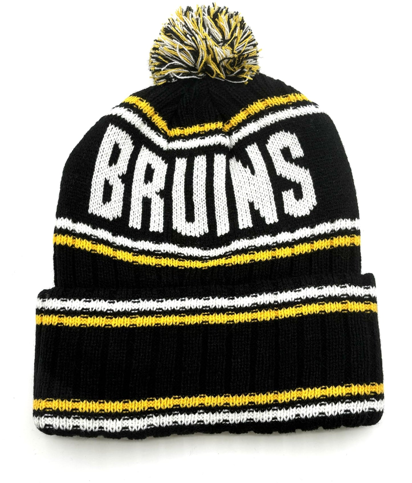 Boston Bruins Beanie Hat NHL Hockey Cuffed Knit Pom Saskatoon Classic Embroidered Team Logo Winter Cap Multicolor New