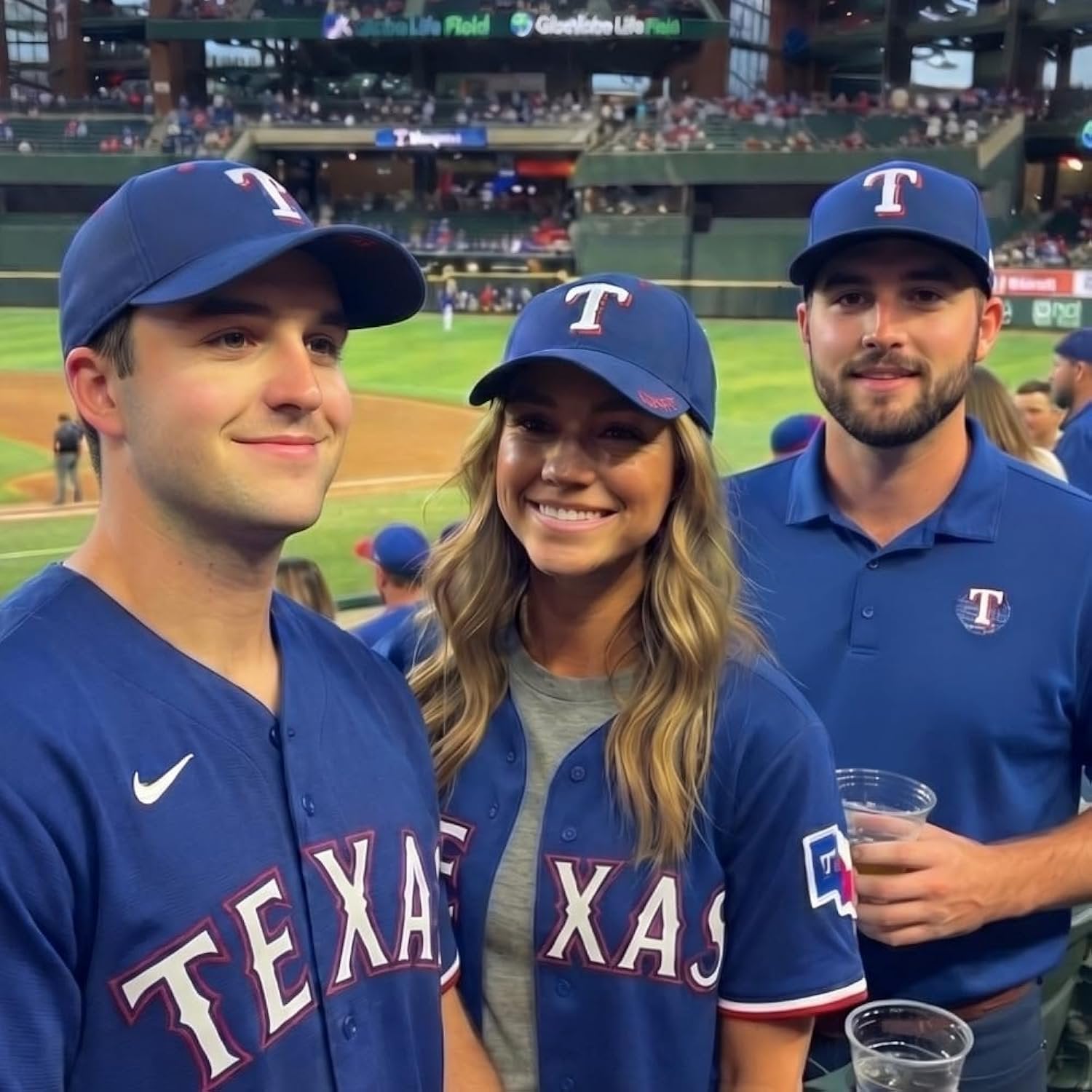 Texas Rangers Special Edition Blue Captain MVP Hat Embroidered Structured Adjustable Sports Cap