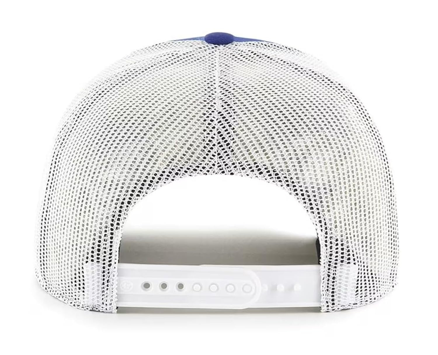 Officially Licensed University of Kentucky Wildcats Classic UK White/Blue Mesh Trucker Hat Adjustable Embroidered Cap