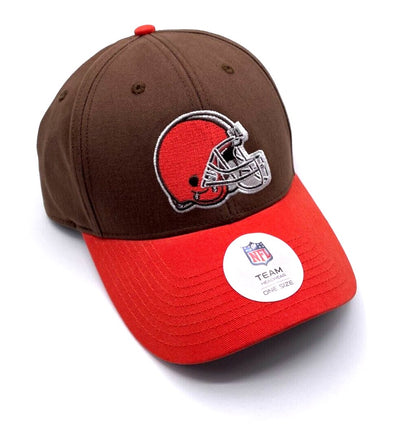 Cleveland Browns Hat Two Tone MVP Structured Style NFL Football Team Logo Cap New