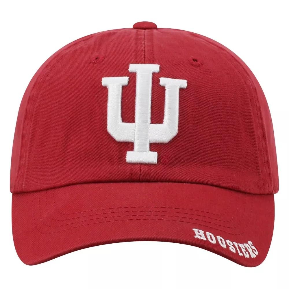 Officially Licensed University Indiana Classic Edition Hat Adjustable Relaxed Fit Embroidered Team Logo Cap