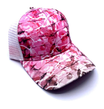 Florida Classic Outdoor Fishing Hat Two Tone Adjustable Mesh Trucker Cap Multicolor