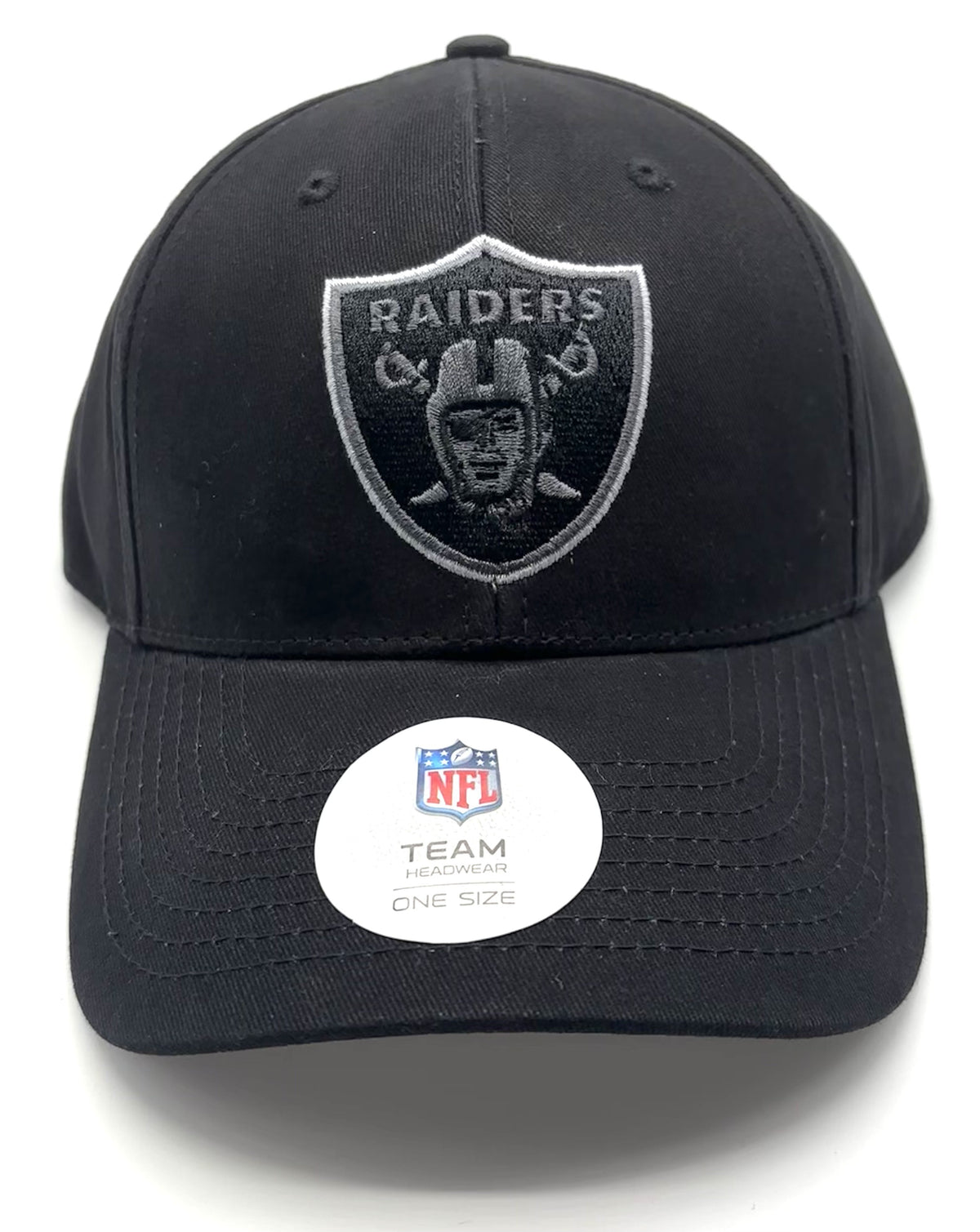 Las Vegas Raiders Hat Black MVP Authentic NFL Football Team Logo Adjustable New Cap
