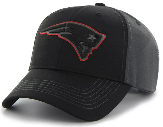 NEW ENGLAND PATRIOTS HAT BLACKBALL NFL FOOTBALL TEAM TWO TONE ADJUSTABLE NEW CAP