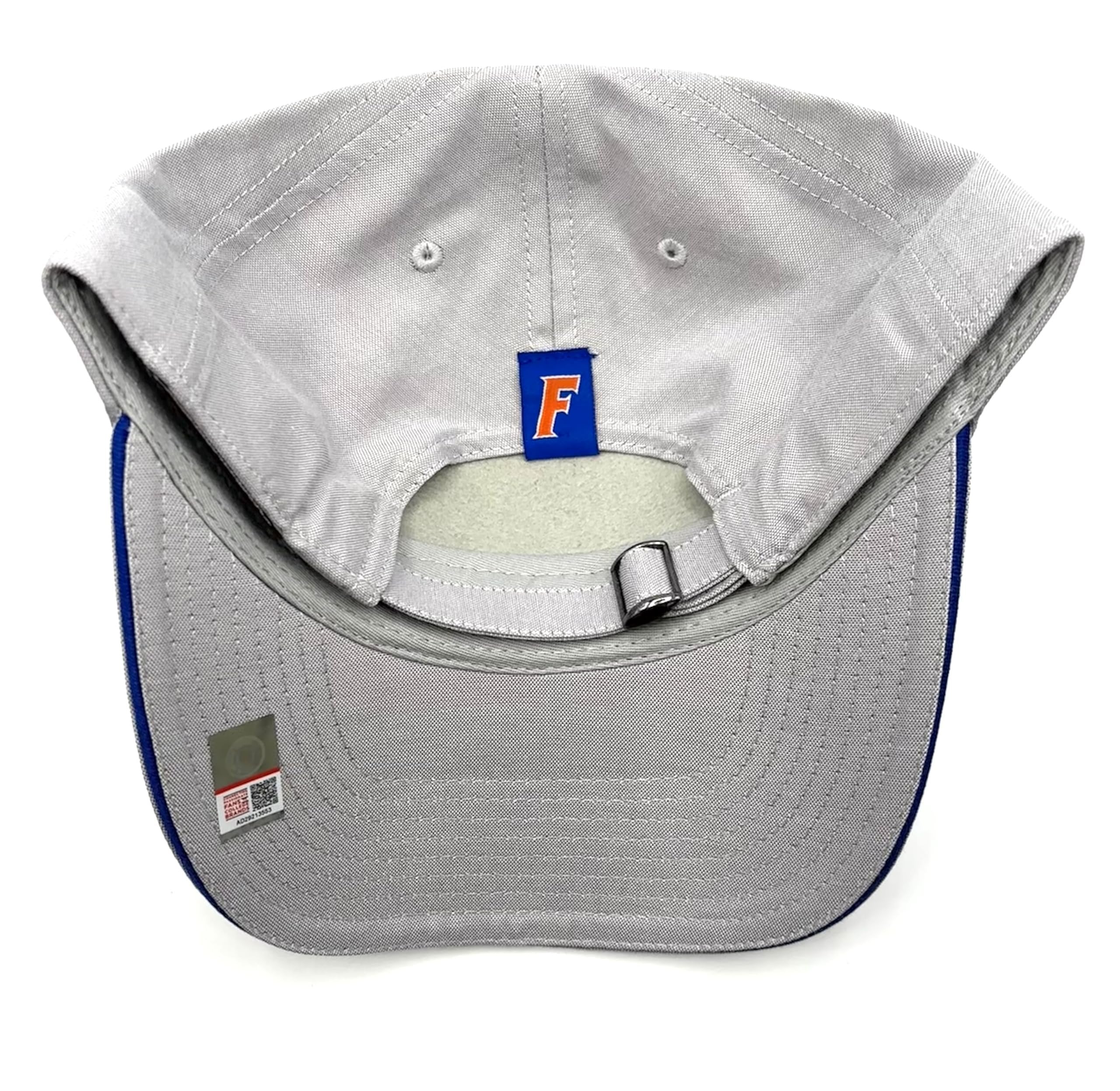 Officially Licensed University Florida Hat Classic Gray Gators Team Logo Adjustable Relaxed Fit Embroidered Cap